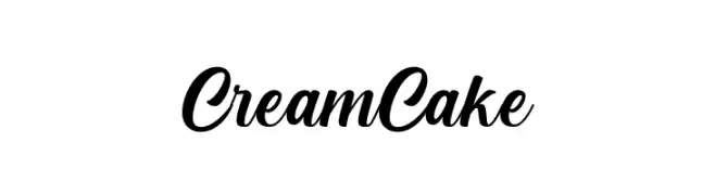 Cream Cake  Free Fonts Download