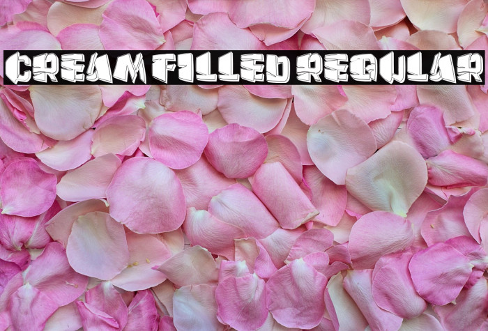 Cream Filled Regular Example 2