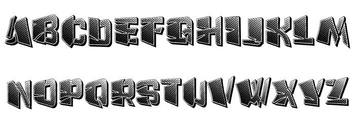 Cream Gradient Regular Font LOWERCASE