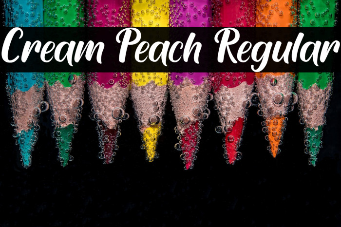 Cream Peach Regular Example 1