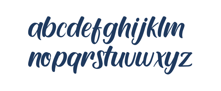 Cream Peach Regular Lowercase