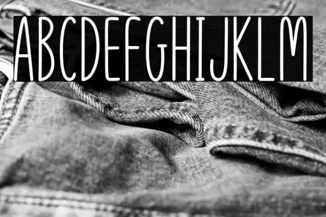 Cream Peach Font examples