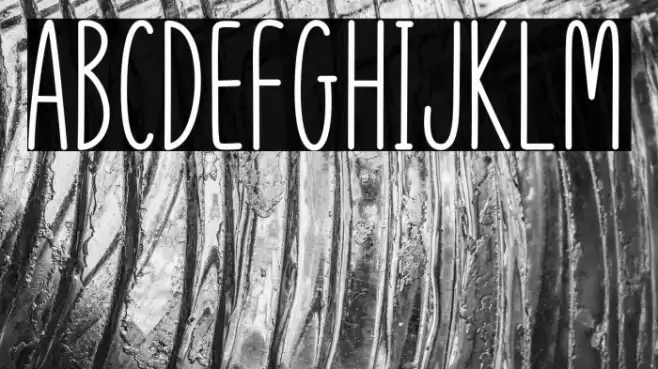 Cream Peach Font examples