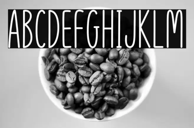 Cream Peach Font examples