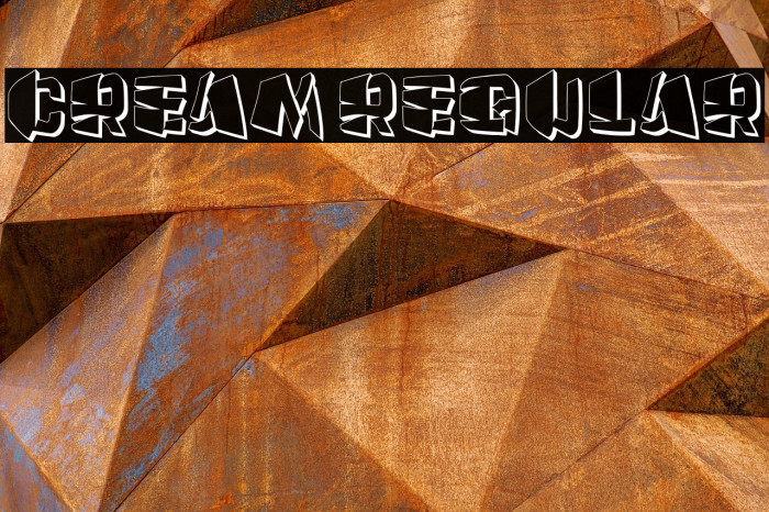 Cream Regular Example 1