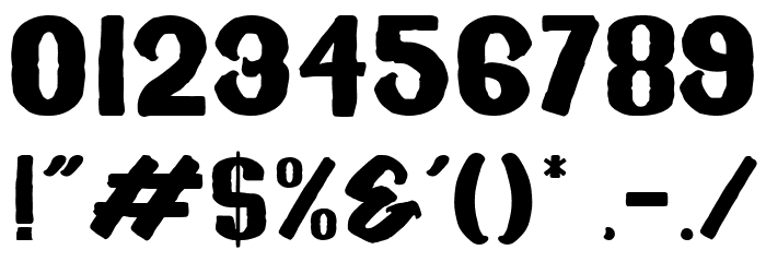 Cream Soup Font OTHER CHARS