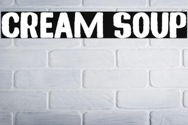 Cream Soup Example 3