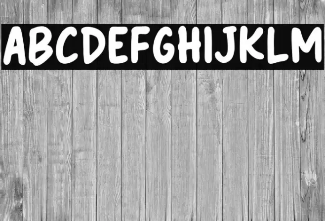 Cream Yoghurt Font examples