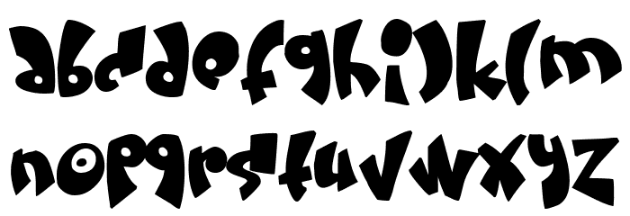 Cream and sugar Font LOWERCASE