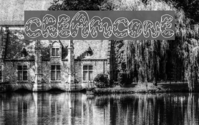 CreamCone Font examples