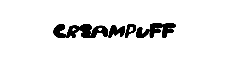 CreamPuff Font