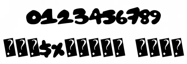 CreamPuff Font OTHER CHARS