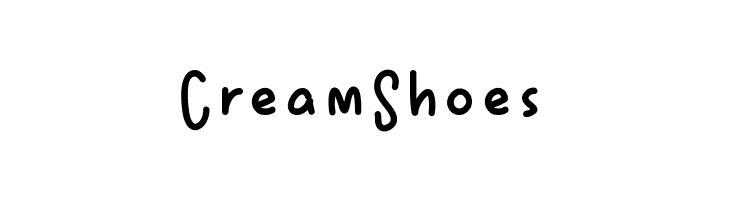 CreamShoes  नि: शुल्क फ़ॉन्ट्स डाउनलोड