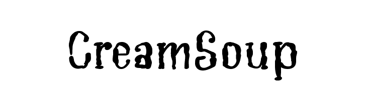 CreamSoup  Descarca Fonturi Gratis