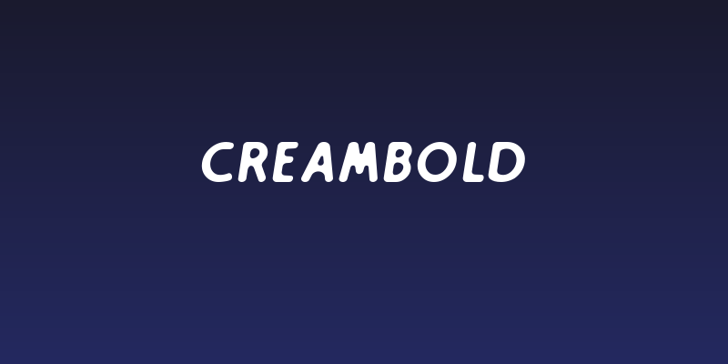 Creambold Social Header