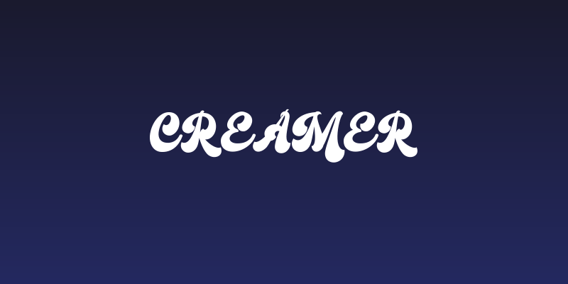 Creamer Social Header