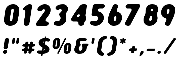 Creamexbold Font OTHER CHARS