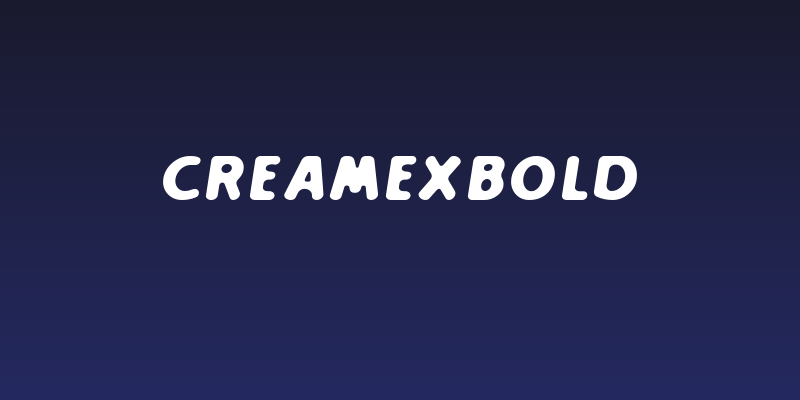 Creamexbold Social Header