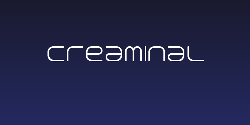 Creaminal Social Header