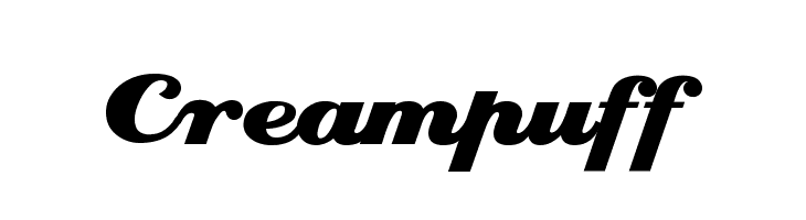 Creampuff  Frei Schriftart Herunterladen