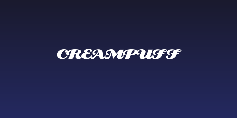 Creampuff Social Header