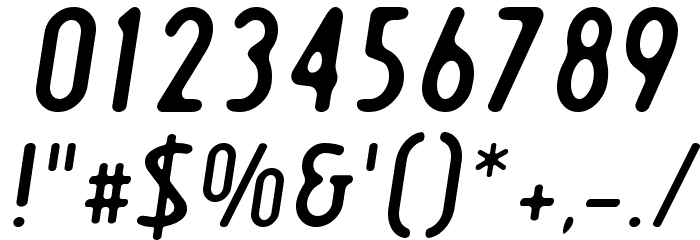 Creamregular Font OTHER CHARS