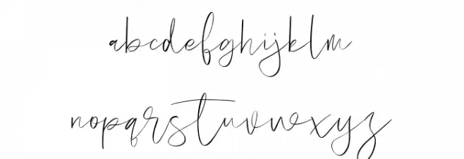 Creams Free Font Regular फ़ॉन्ट लोअरकेस