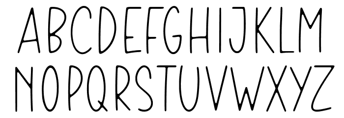Creamy Bubble Font UPPERCASE