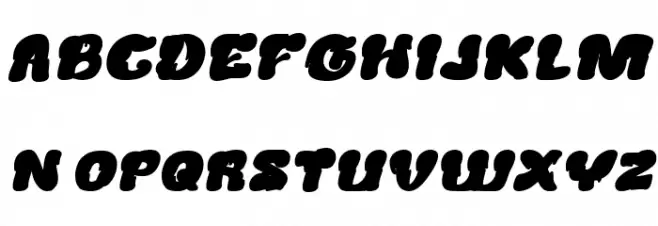 Creamy Butter Bold Italic Polices MAJUSCULES