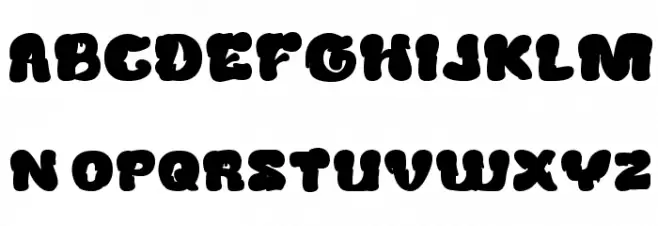 Creamy Butter Bold Schriftart Groß