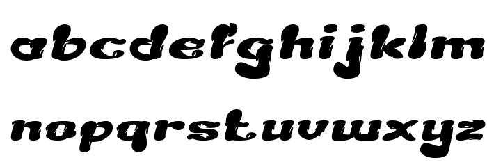 Creamy Butter Italic Font LOWERCASE