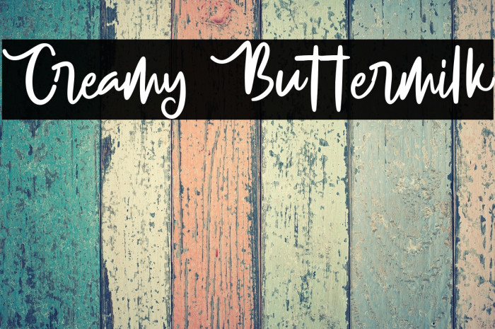 Creamy Buttermilk Example 1