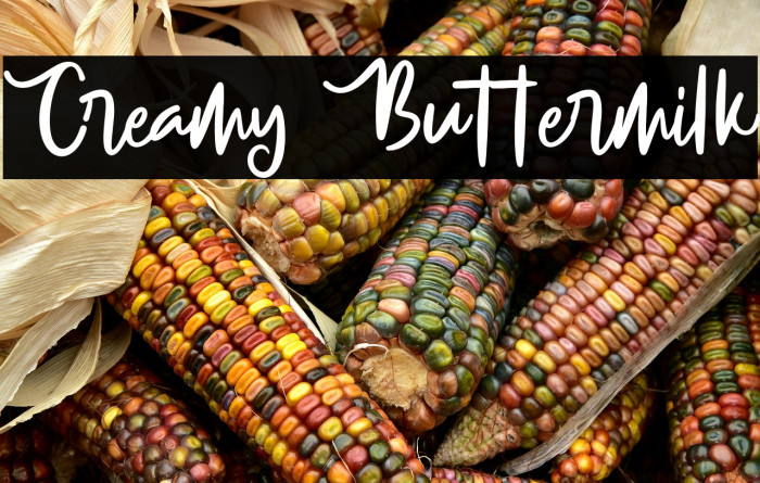 Creamy Buttermilk Example 3