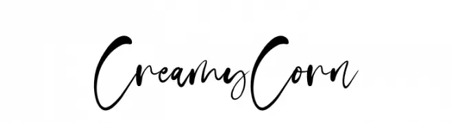 Creamy Corn  Fuentes Gratis Descargar