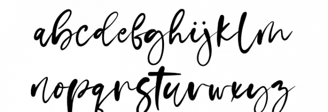 Creamy Corn Font LOWERCASE