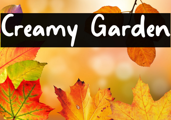 Creamy Garden Example 2