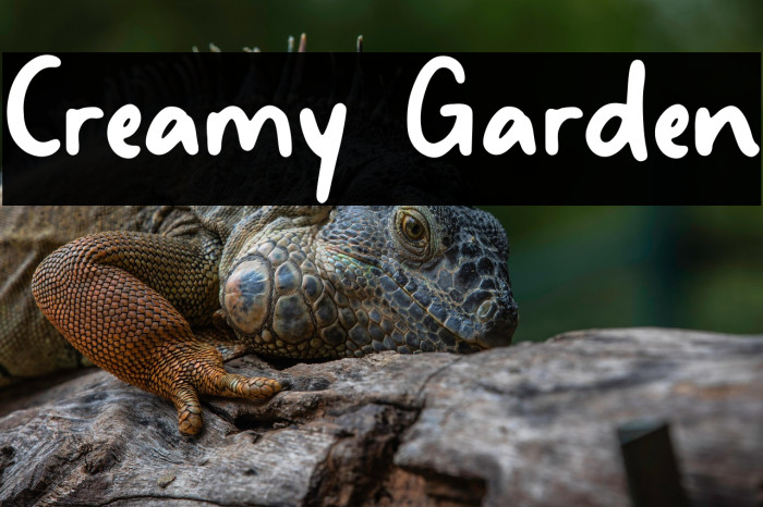 Creamy Garden Example 3