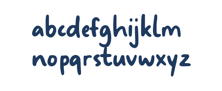 Creamy Garden Lowercase