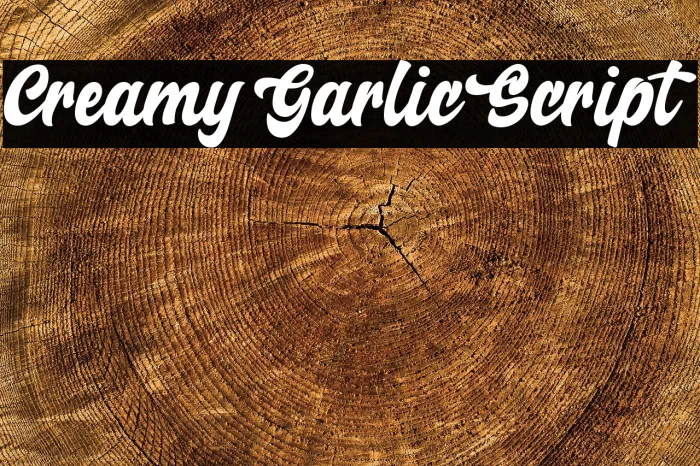 Creamy Garlic Script Example 1