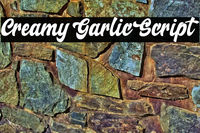 Creamy Garlic Script Example 2