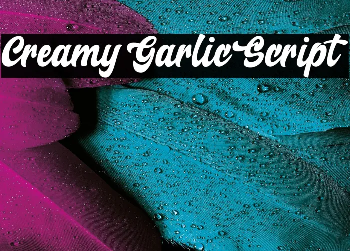 Creamy Garlic Script Example 3
