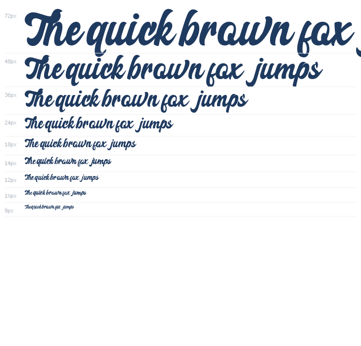 Creamy Garlic Script Waterfall