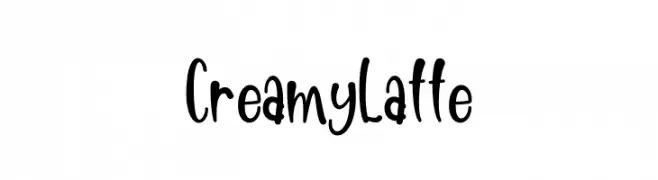 Creamy Latte  لخطوط تنزيل