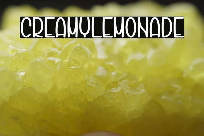 Creamy Lemonade Example 1