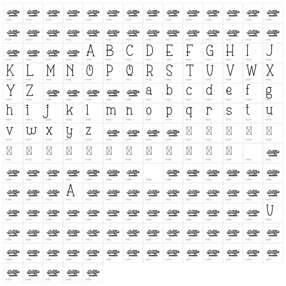 Creamy Lovely Demo Character Map