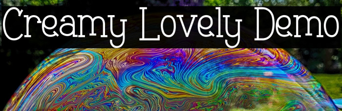 Creamy Lovely Demo Example 2