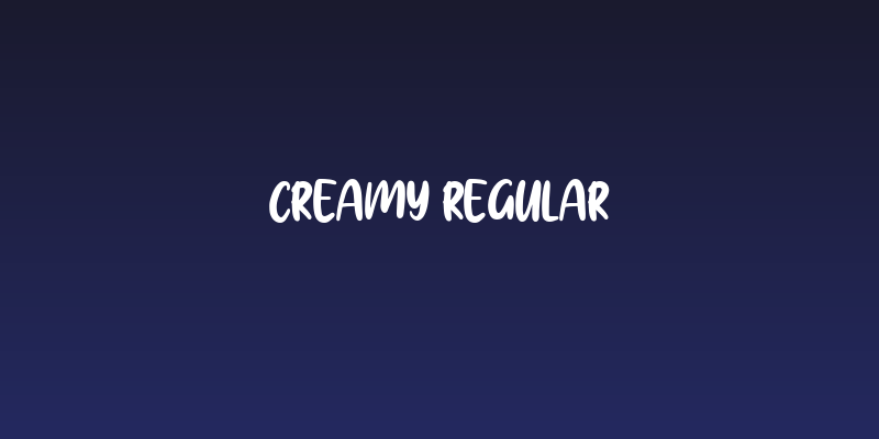Creamy Regular Social Header
