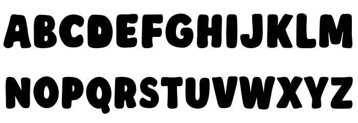 Creamy Soup Font LOWERCASE