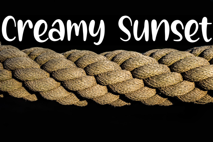 Creamy Sunset Example 3