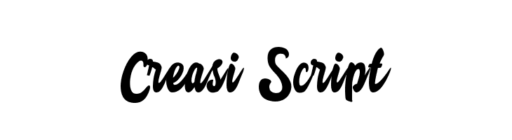 Creasi Script  Frei Schriftart Herunterladen